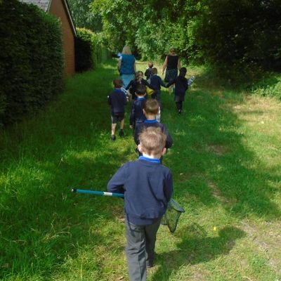 As part of our STEM topic the children designed, built and then tested boats